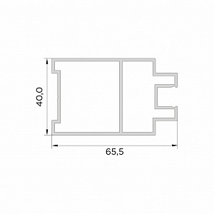 Профиль дверного полотна Loft