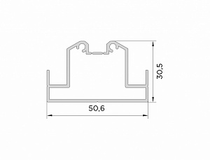 Профиль верхней перемычки